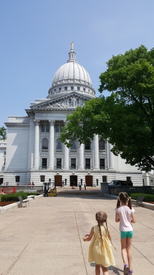 going to the Capitol building wisc