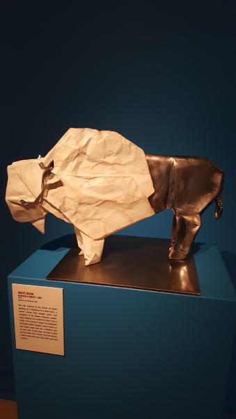 origami bison